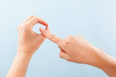 BSL Fingerspelling alfabesi.