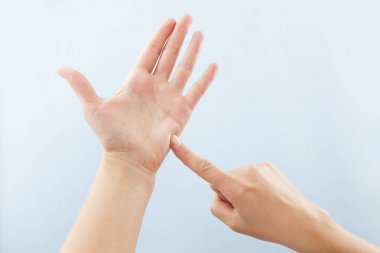 BSL Fingerspelling alfabesi.