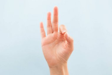 Amerikan işaret dili F.