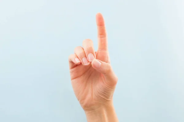 American sign language D. — Stock Photo, Image