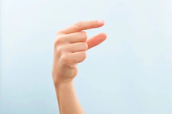 American sign language G. — Stock Photo, Image