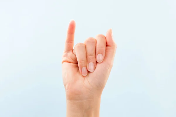 American sign language I. — Stock Photo, Image