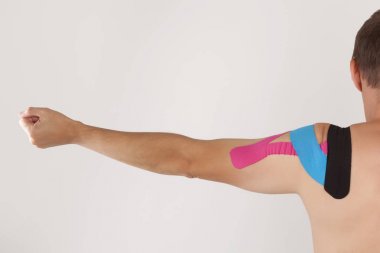 Elastik tedavi bandı.