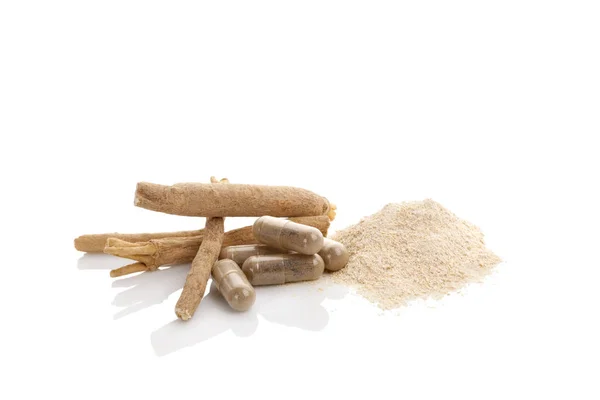 Ashwagandha superfood remedy. — Stock Photo, Image