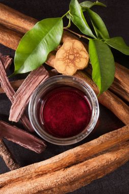 Ayahuasca arka plan.