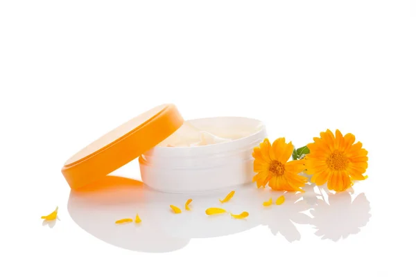 Calendula Healthy medicine cream — Stock Photo, Image