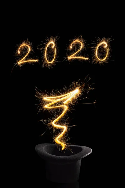 Magiczny nowy rok 2020. — Zdjęcie stockowe