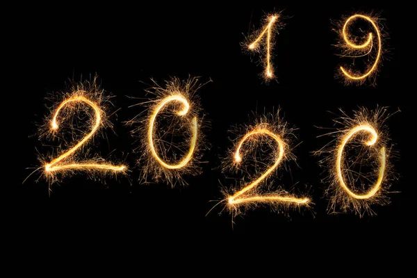Szczęśliwego Nowego Roku 2020. — Zdjęcie stockowe