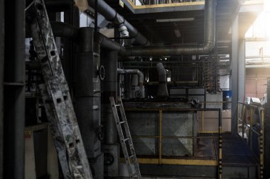 Kimya endüstrisi fabrikası.