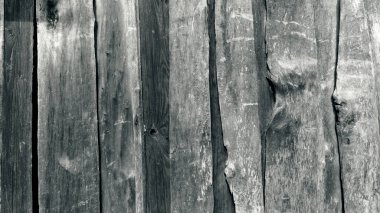 Siyah ve Beyaz Ahşap Doku