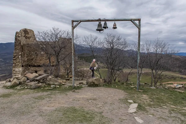 Kafkasya dağlarındaki manastır.
