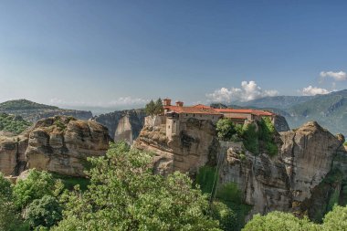 Güzel dağ manzarası Yunanistan Meteora