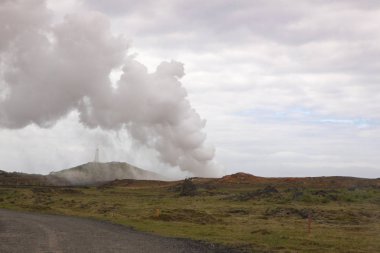 İzlanda 'daki manzara çok güzel.
