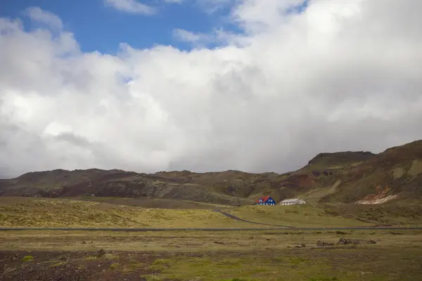 Piękny widok na krajobraz Islandii — Zdjęcie stockowe