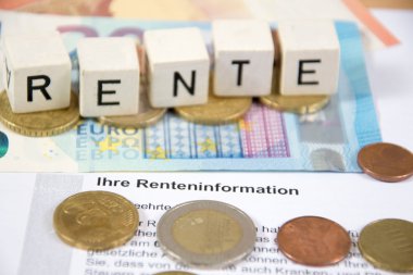 Rente - Almanca emeklilik demek.