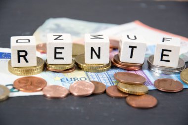 Rente - Almanca emeklilik demek.