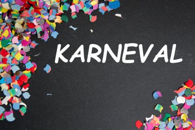 Karneval - karnaval için Almanca sözcük