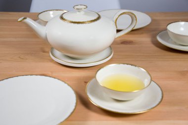 eski moda çay servisi