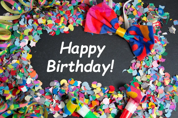 Happy Birthday wishes — Stock Photo, Image