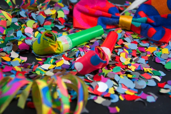 Photo of colorful party decoration — Stock Photo, Image