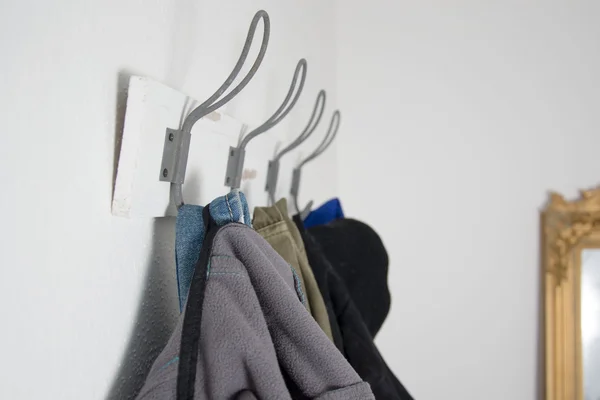 Haken für Kleidung — Stockfoto