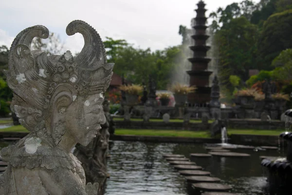 Indonesien, Bali, Tirtagangga, Vattenpalatset — Stockfoto