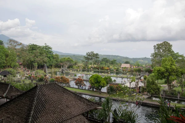 Indonézia, Bali, Tirtagangga, vízi palota — Stock Fotó