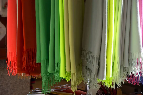 Some colourful scarfs — Stock Photo, Image