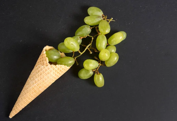 द्राक्ष आईस्क्रीम — स्टॉक फोटो, इमेज