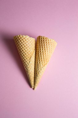 boş dondurma waffer