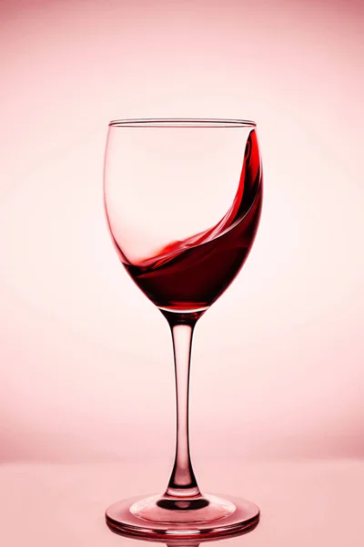 Ein Glas Rotwein — Stockfoto