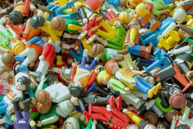 Mix of Vintage Playmobil Geobra figures Old Playmobil toys