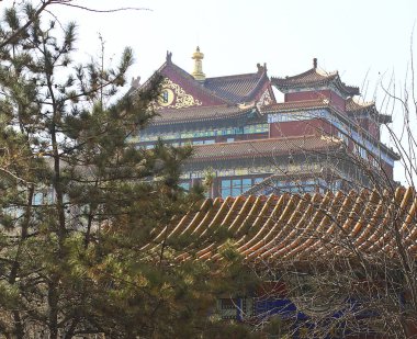 Çin kenti. Pagoda.Xianghe.Grand dönem şehir
