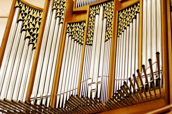 Organ Large Concert Hall Church Organ — Stock Photo, Image