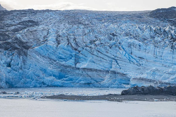 Glaciärbukten Alaska Usa Utsikt Över Sommaren Alaskas Landskap — Stockfoto