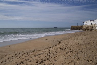 Beautiful view of the Mediterranean Sea on a sunny summer day
