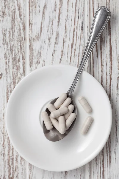 Lutathione supplement antioxidant still life — Stock Photo, Image