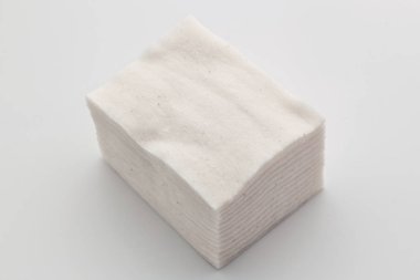 organik pamuk beyaz zemin üzerine vape için