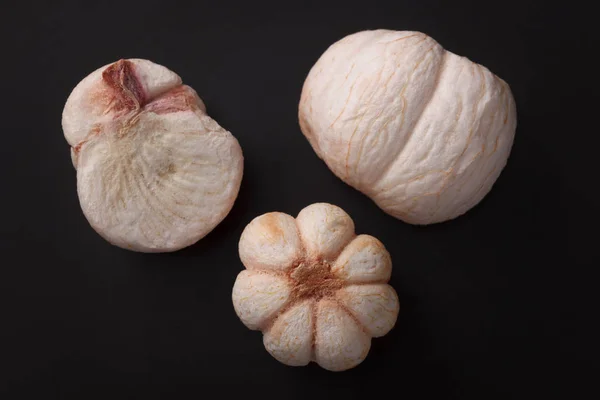 Mangosteen Queen of Fruit Vacuum Freeze Dried Crispy Snack — Stock Photo, Image