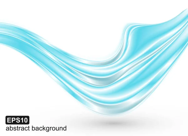 Διάνυσμα αφηρημένα μπλε κύματα φόντο. — Διανυσματικό Αρχείο