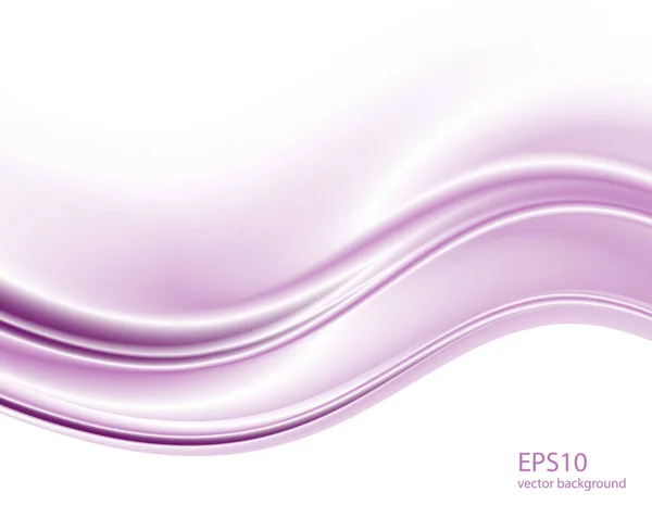 Vector abstracto ondas púrpura fondo . — Vector de stock