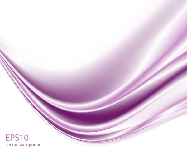 抽象的な紫波のベクトルの背景. — ストックベクタ