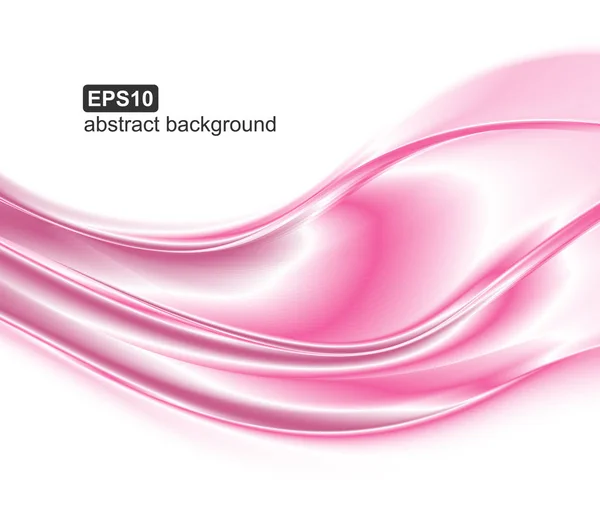 Διάνυσμα αφηρημένα ροζ κύματα φόντο. — Διανυσματικό Αρχείο