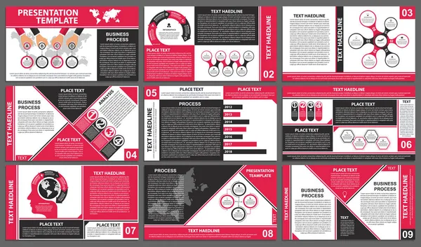 Zakelijke presentatie sjablonen. Moderne elementen van infographic. Kan gebruikt worden voor bedrijfspresentaties, folder, informatiebanner en brochure omslag ontwerp. — Stockvector