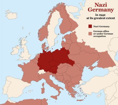 Nazi Germany Third Reich Greatest Extent Stock Vector by ©Furian 127707054 Nazi Germany Third Reich Greatest Extent Stock Vector by ©Furian 127707054