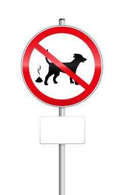 Köpek pooping bir iz yok