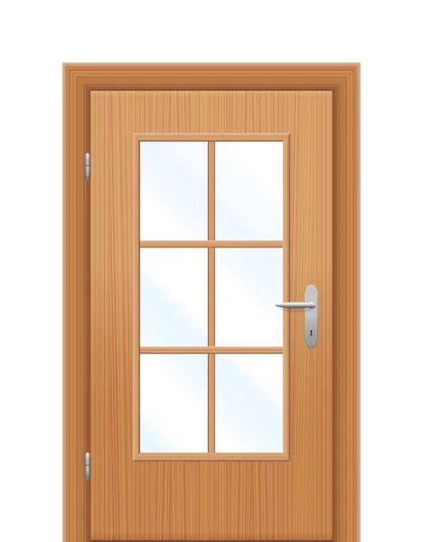 Door Viewing Panel — Stock Vector