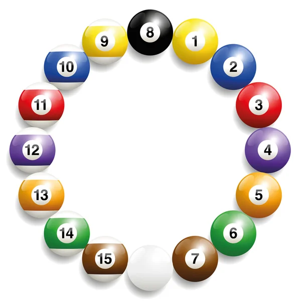Billiard Balls Stock Vector Image by ©Furian #84313338