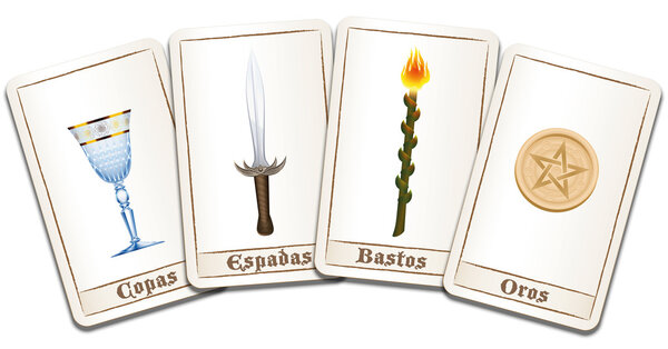 Tarot Cards SPANISH LABELING