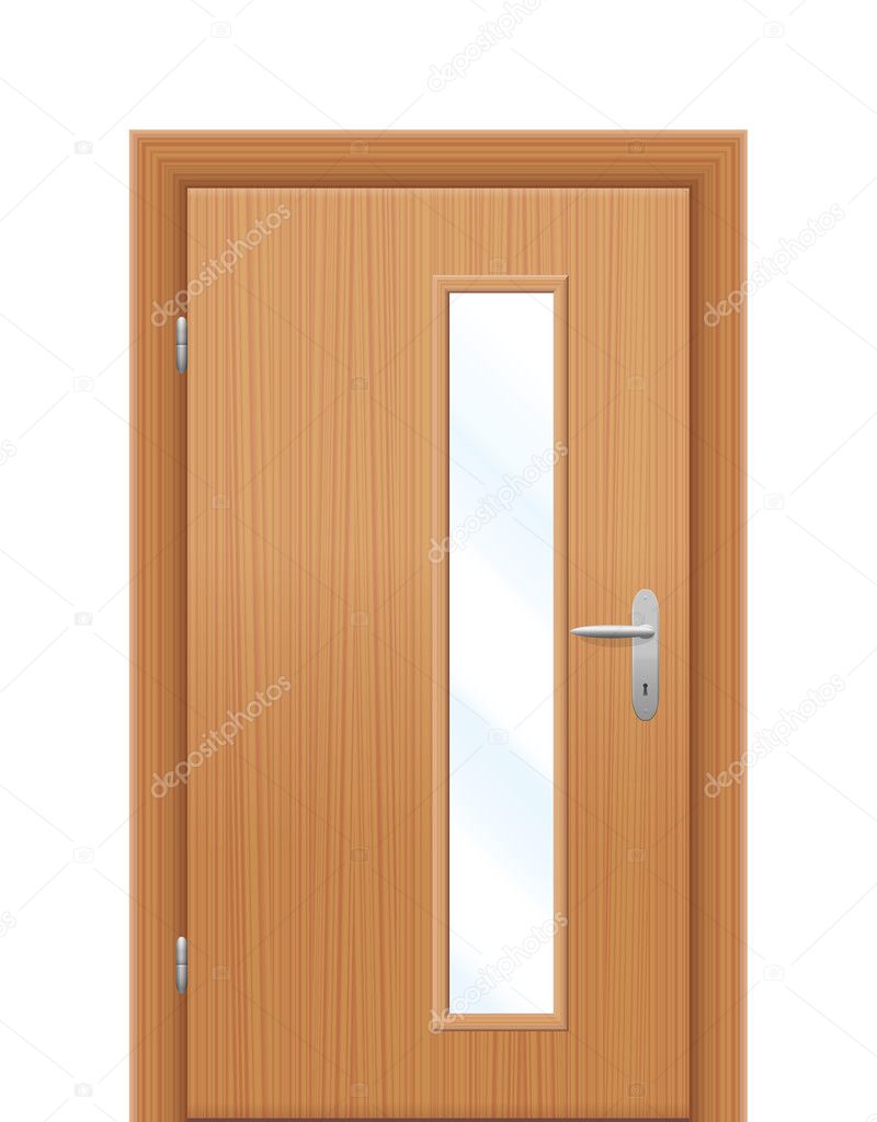 Vision Panel Door Stock Vector C Furian 127704634
